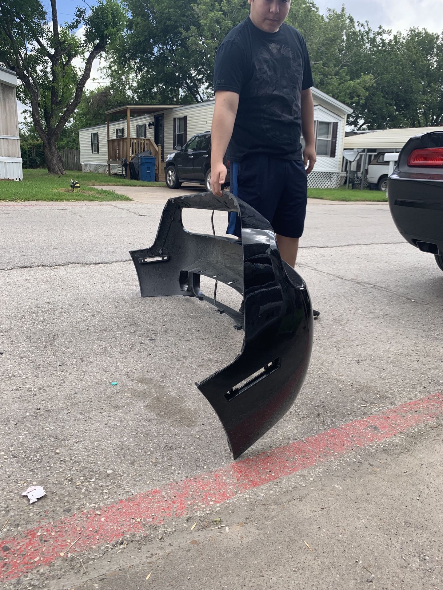 Dodge challenger Hellcat bumper