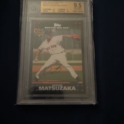 Daisuke Matsuzaka (mint 9.5)