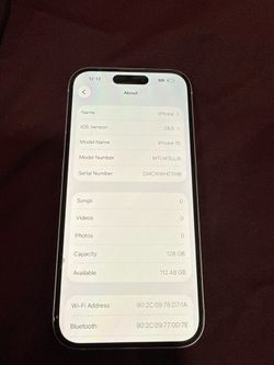 iPhone 15