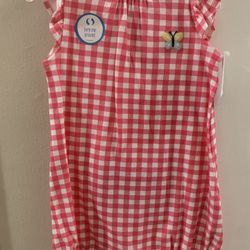 Baby Girl Romper Checkered