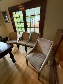 West Elm dining chairs