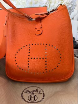Hermes Evelyne cross body bag.