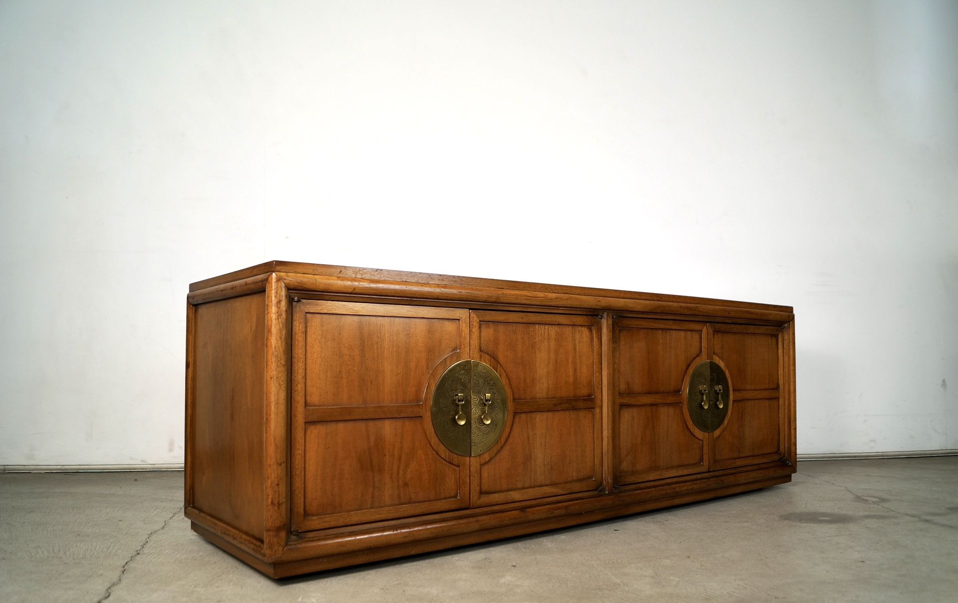1960’s Mid Century Asian Modern Cabinet / Credenza TV Stand