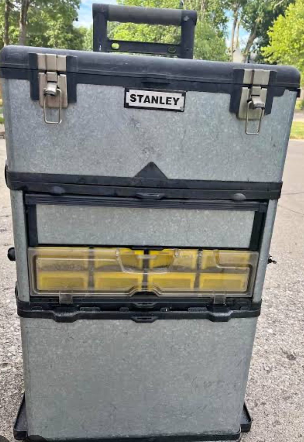 Rolling Tool Box Stanley Metal