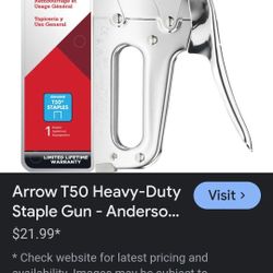 ARROW T50 HEAVY DUTY STAPLER