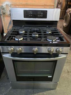 STOVE LG 5 BURNERS ✨️STAINLESS STEEL ✨️ 🆓️FREE DELIVERY 🆓️