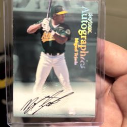 Autograph Miguel tejada