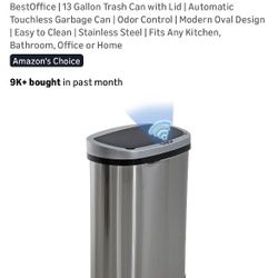 New 13 Gallon Trash Can 