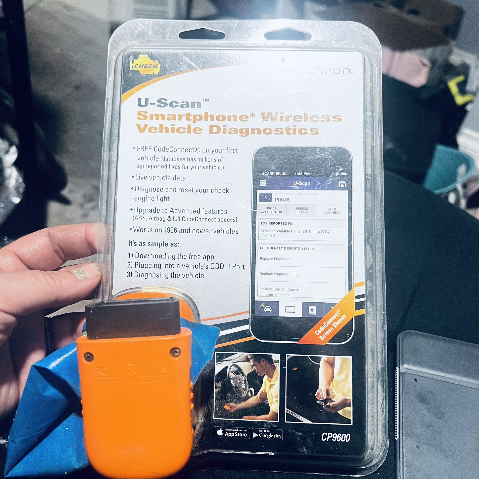 U-Scan Smartphone Digital Vehicle Diagnostic