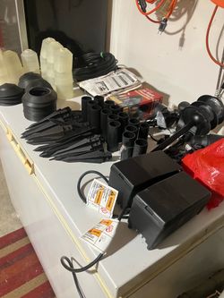 Large Assortment of Outdoor Lighting Components