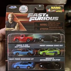 Fast And Furious First Movie Car Set