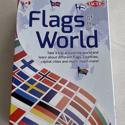 Flags of the World Board Game – Complete Set – Family Game 8+