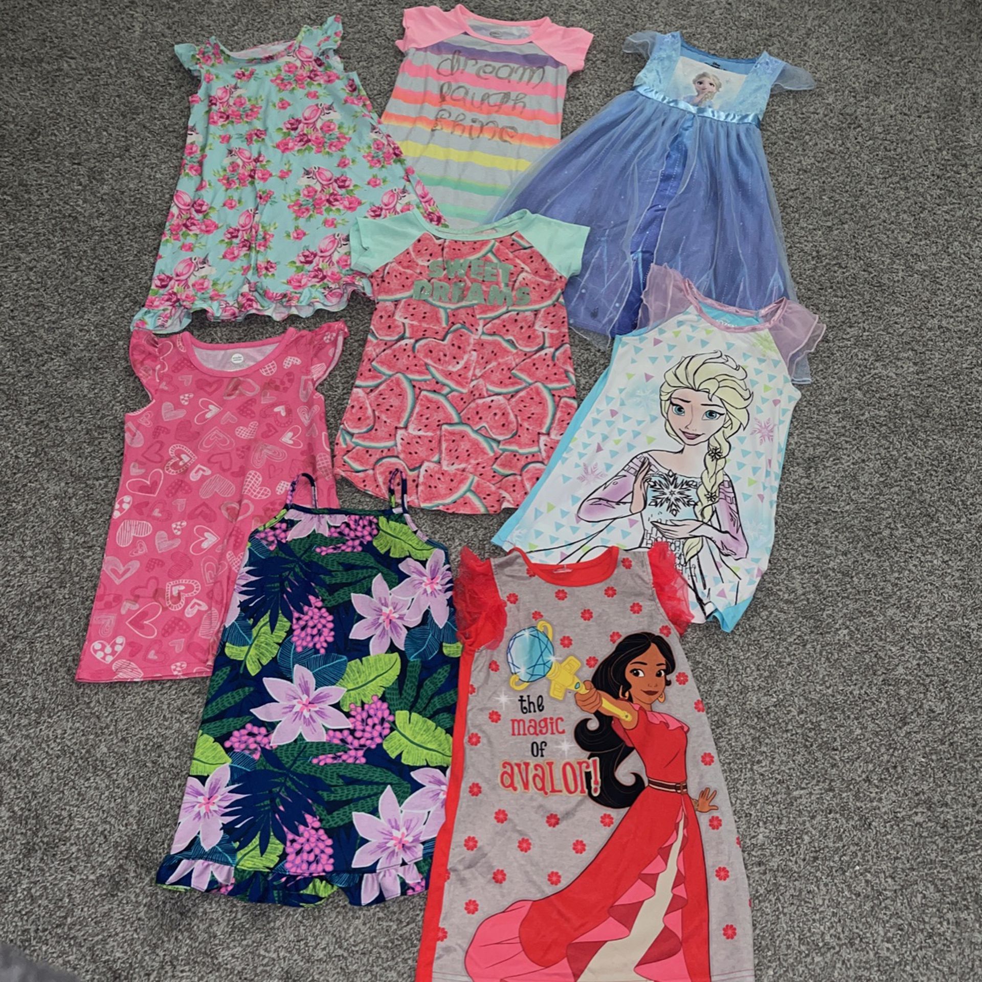 Little Girl Size 4-5 Nightgown Pajamas 