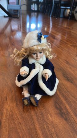 Doll - Colector’s Choice Genuine Fine Bisque Porcelain Doll