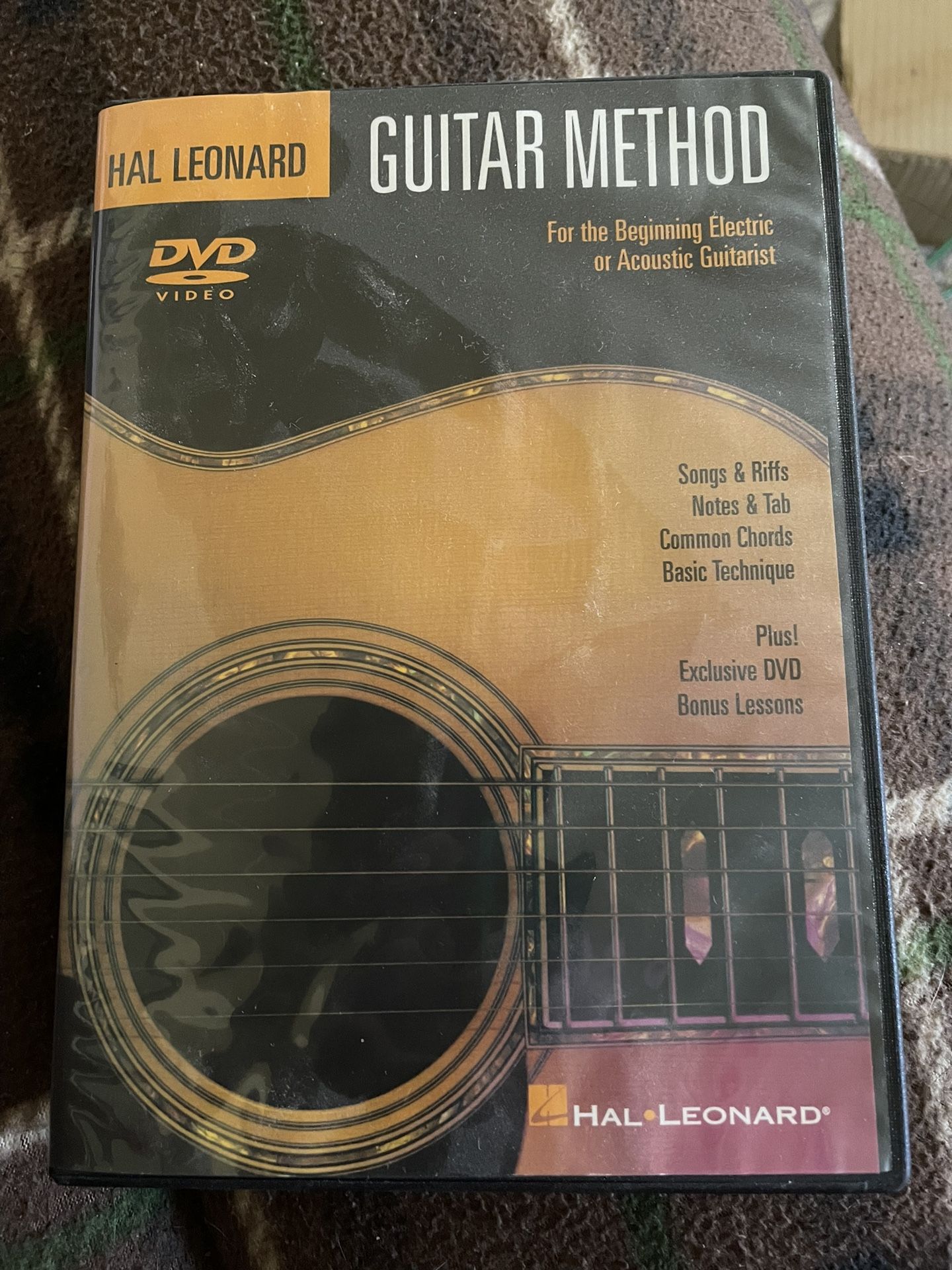 Guitar and Acoustic learning DVD