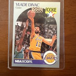 Vlade Divac Rookie card