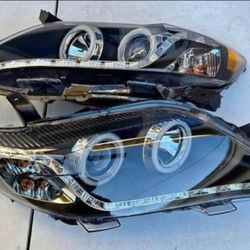 10-11 Toyota Camry 4-Door Sedan LED Headlights Faros Calaveras Micas Luces 