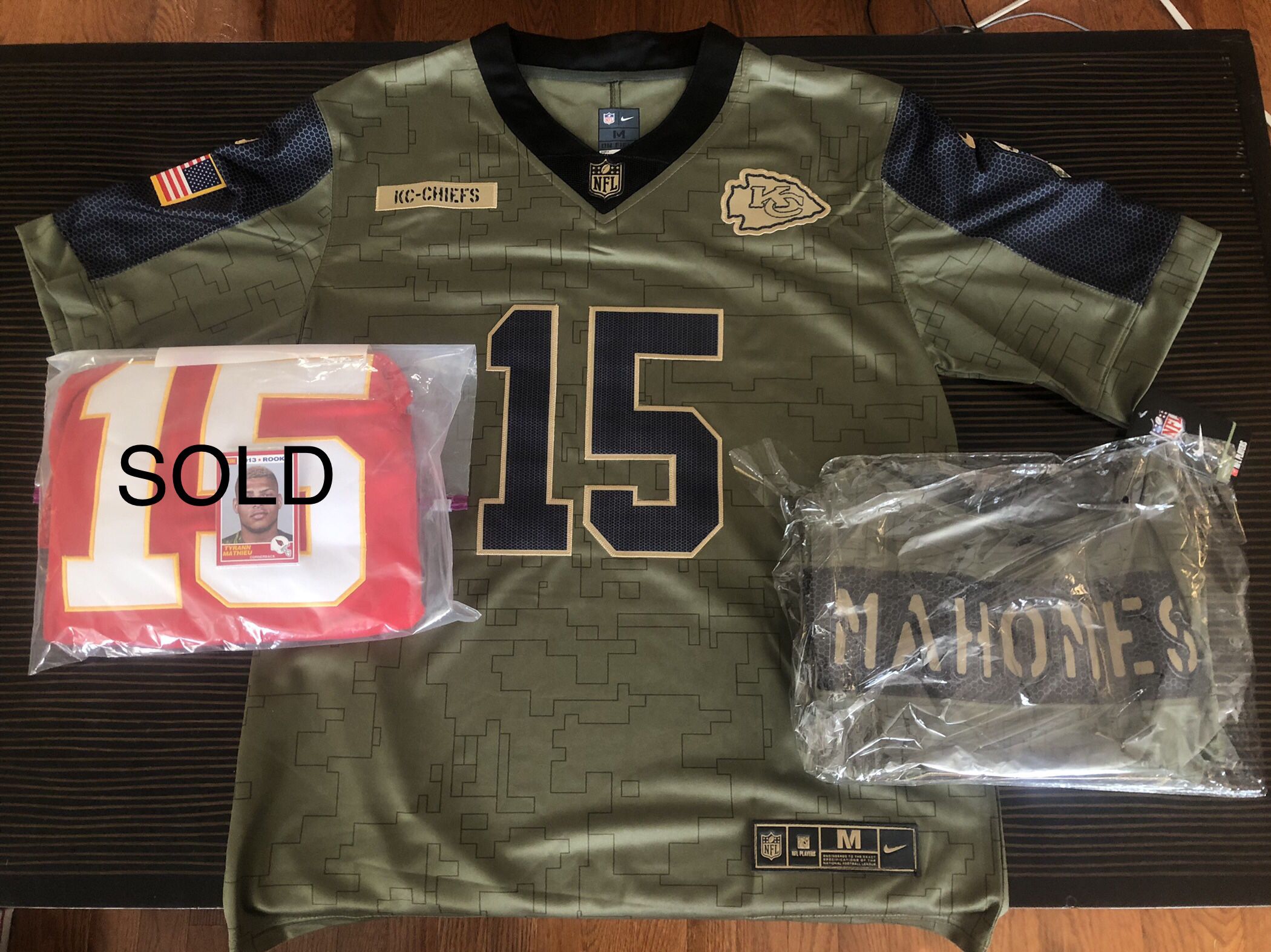 Patrick Mahomes Kansas City Chiefs NFL Salute to Service Jersey for Sale in  Austin, TX - OfferUp