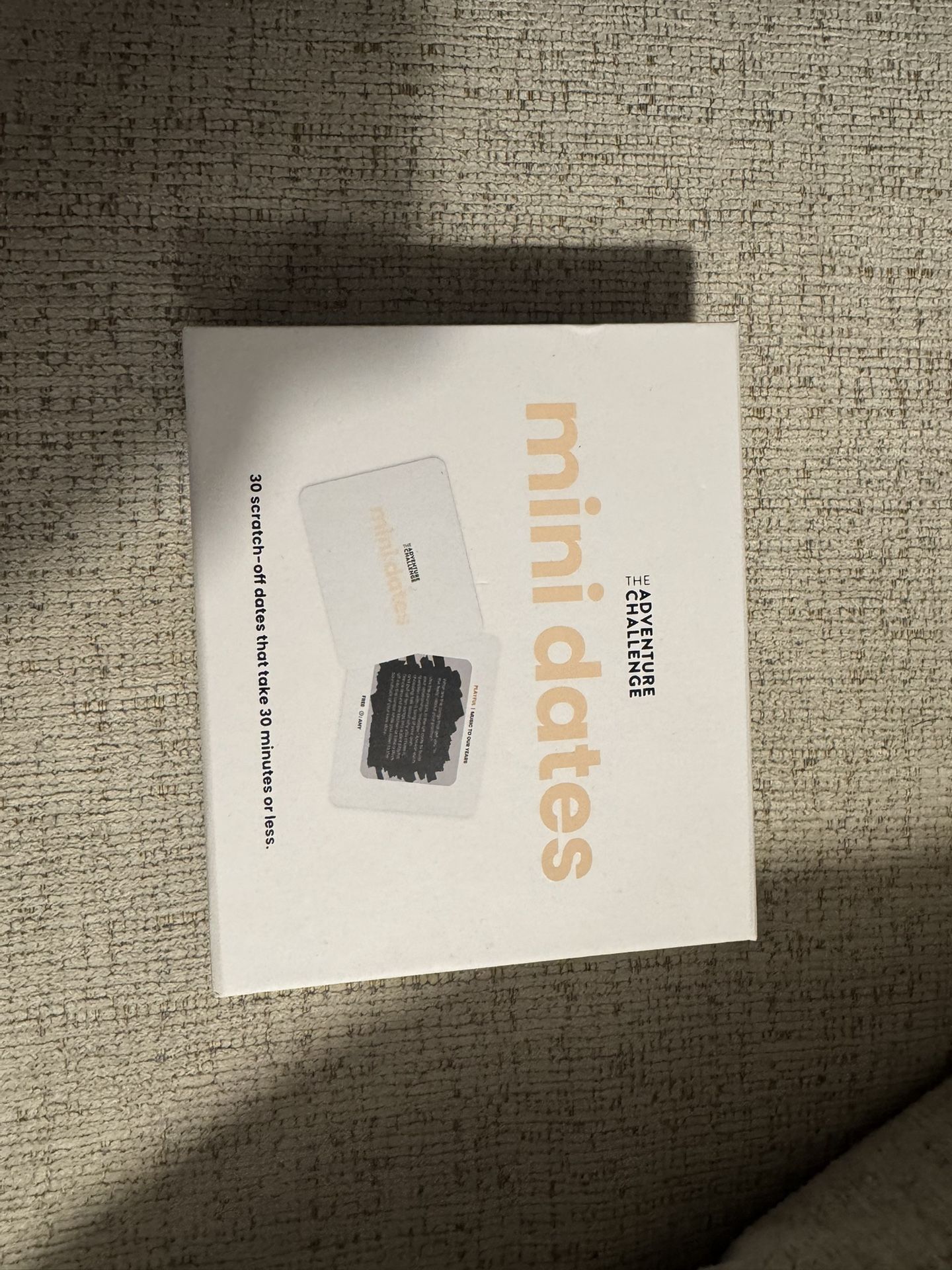 Mini Dates Scratch Off Cards