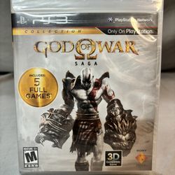 God of War Saga $70 NEW factory sealed  (PS 3 ) New