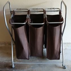 3 Compartment Laundry Hamper