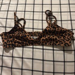 Leopard Swimsuit Top