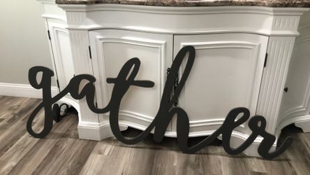 Gather sign