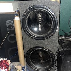 12 inch mtx audio subs