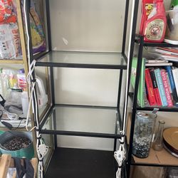 Ikea Shelves And Lights 