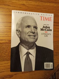 Commemorative Edition TIME Magazine John McCain