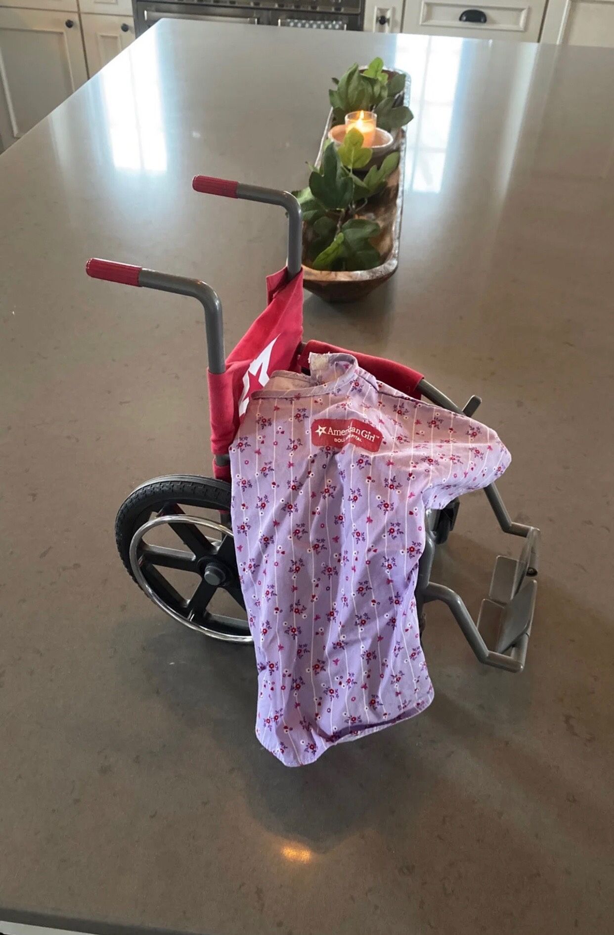 American girl doll wheel chair