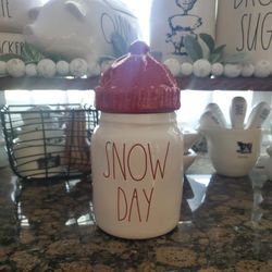 Rae Dunn  SNOW DAy  Baby canister