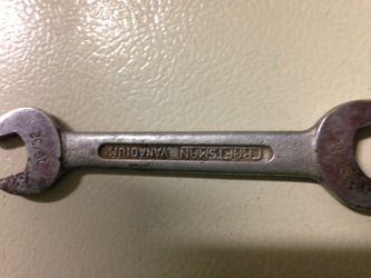 Craftsman open end wrench standard 11/16 by 19/32
