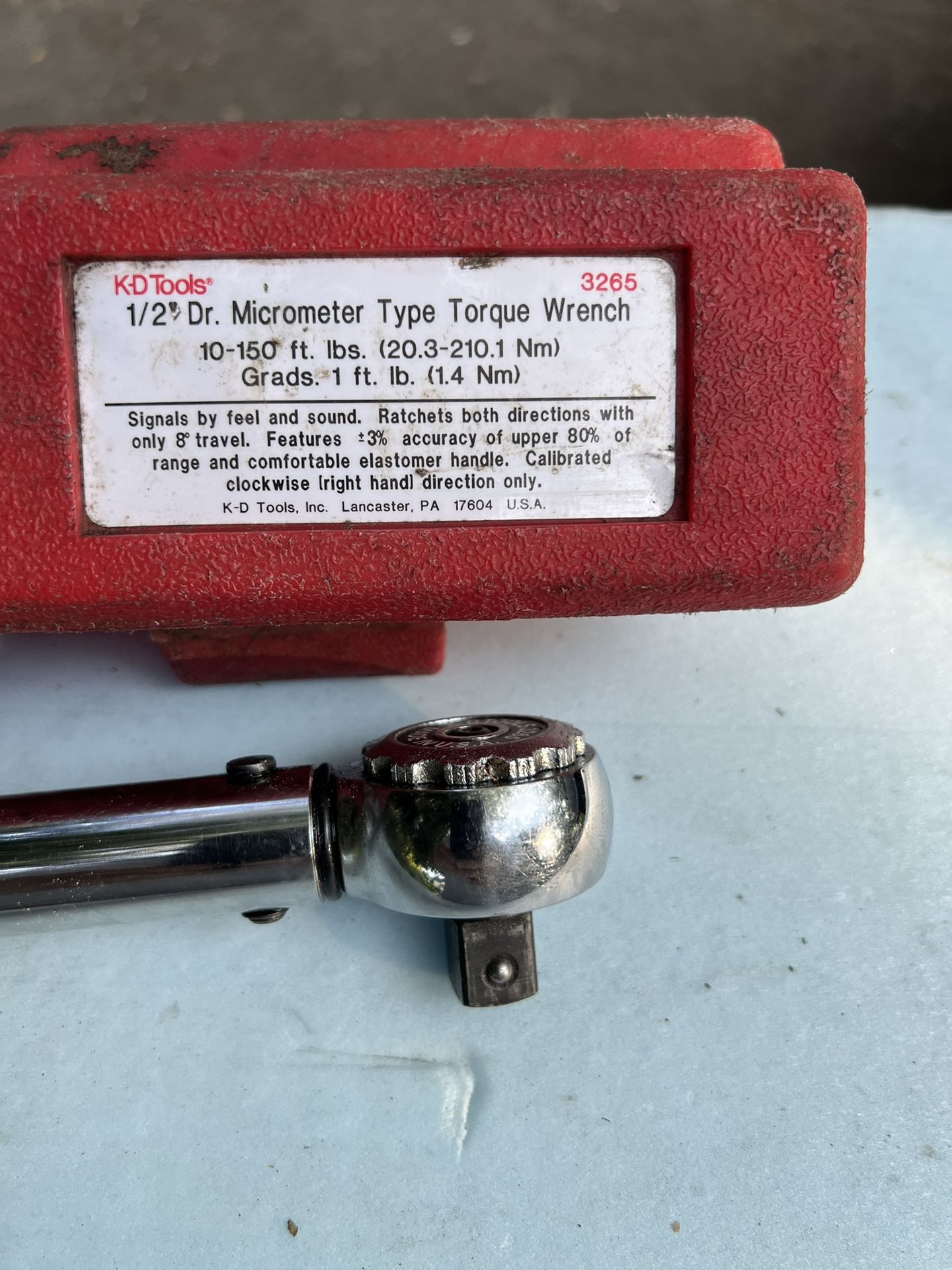 Torque Wrench KD TOOLS