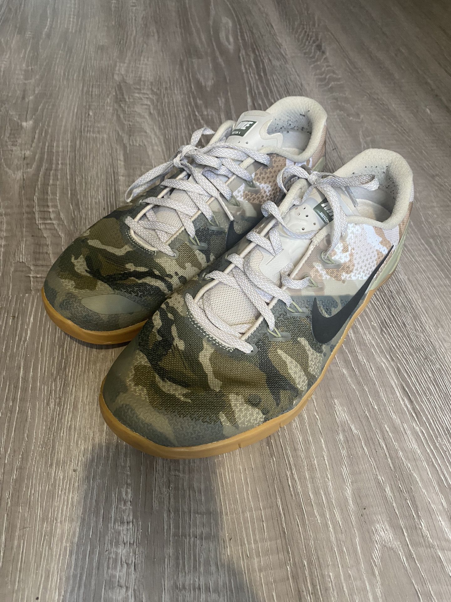 Nike Metcon 4 Olive Canvas Camo AH7453-300 CrossFit Shoes Size 11.5 for Sale in FL - OfferUp
