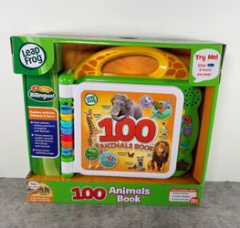 LeapFrog 100 Animals Book Bilingual