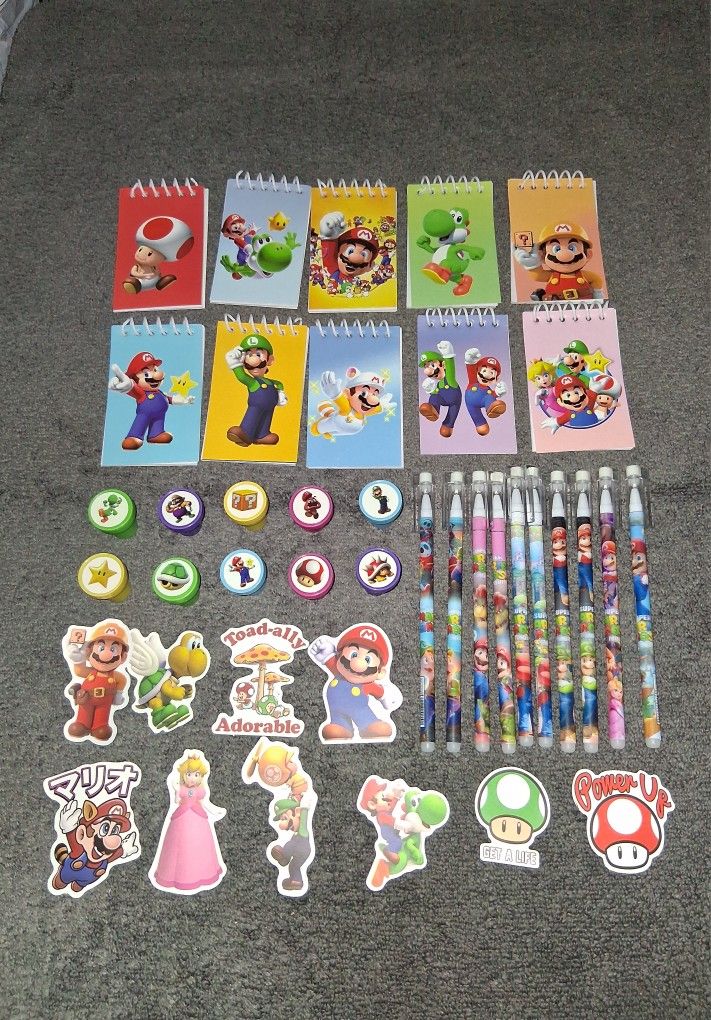 Super Mario Party Favors