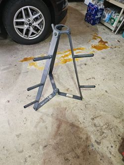 Standard Olympic triangle weight tree rack