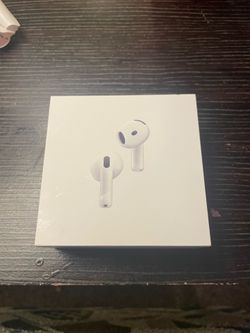 Apple - AirPods 4 with Active Noise Cancellation - White