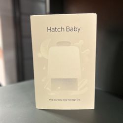 Hatch Baby Sound Machine, Night Light | Hatch Baby Model | Sleep Support | Registry Essential, Routine Builder, Time-to-Rise Alarm Clock, White Noise,