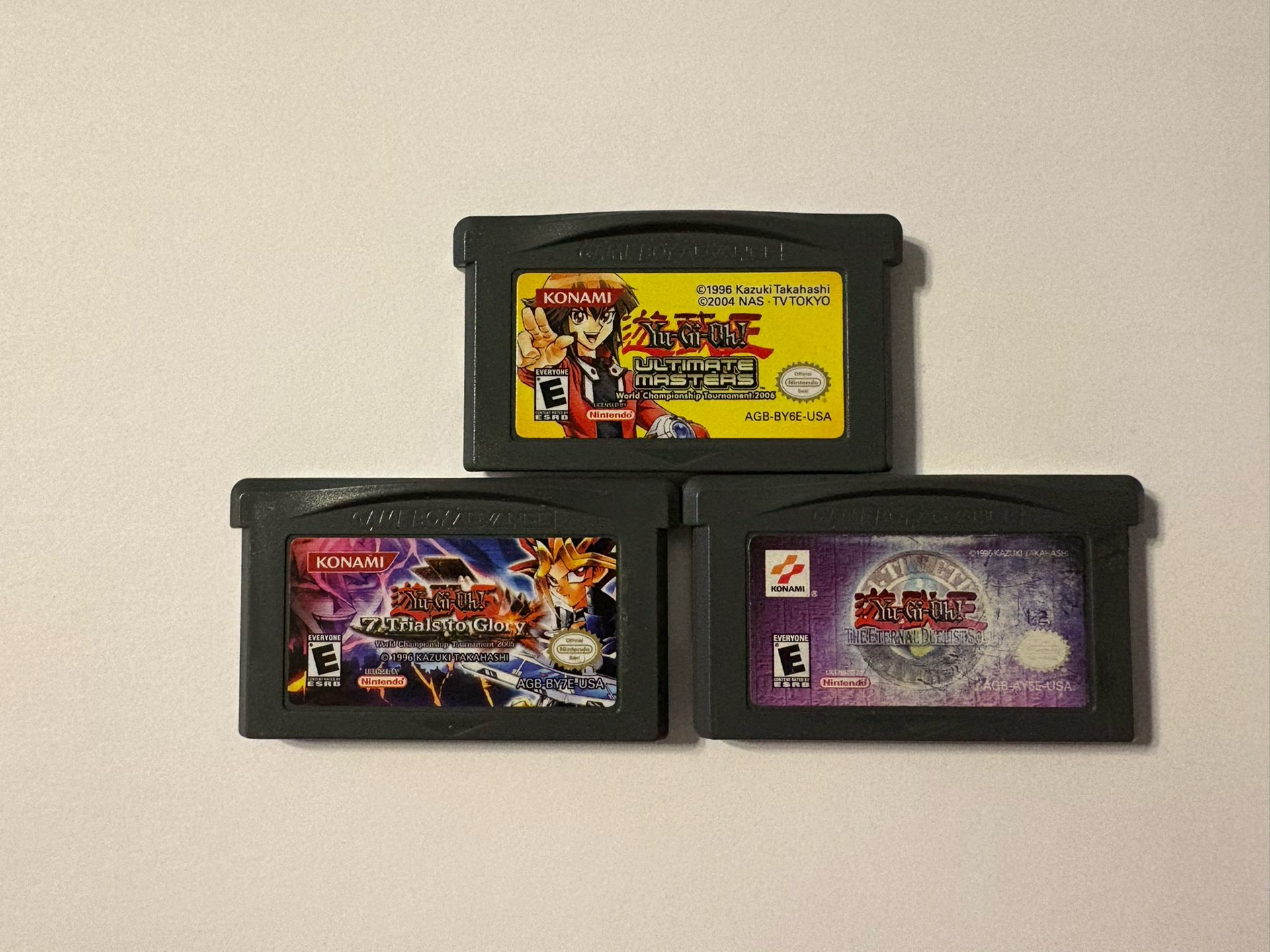 Yu-GI-Oh! Nintendo Gameboy Advance Games