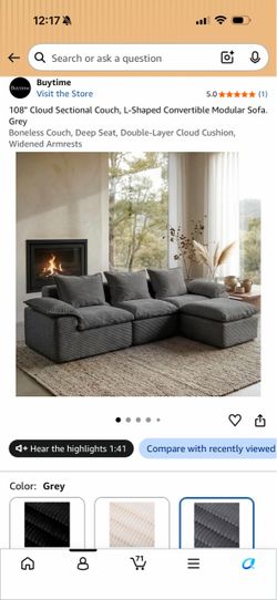 Boneless sofa