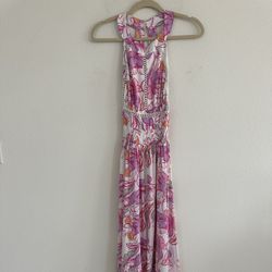 Able The Label For ANTHEOPOLOGIE Open Back Floral Maxi Dress