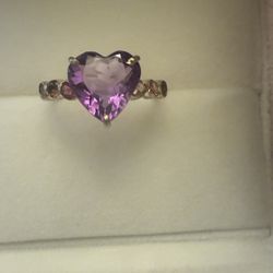 Amethyst Heart 