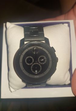 Movado Bold black watch