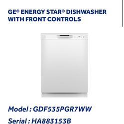 GE Dishwasher 