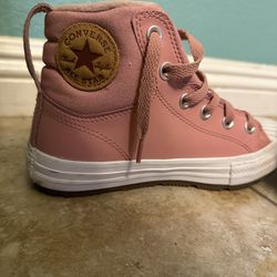Girls Pink Converse- Size 3