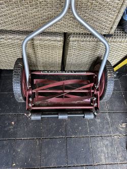 Manual Push Grass Cutter