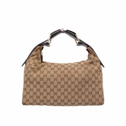 Gucci Tom Ford Era GG Monogram Canvas Medium Horsebit Hobo Bag RARE Y2K