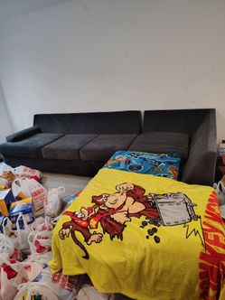 Couch Dresser and Ottoman for sale